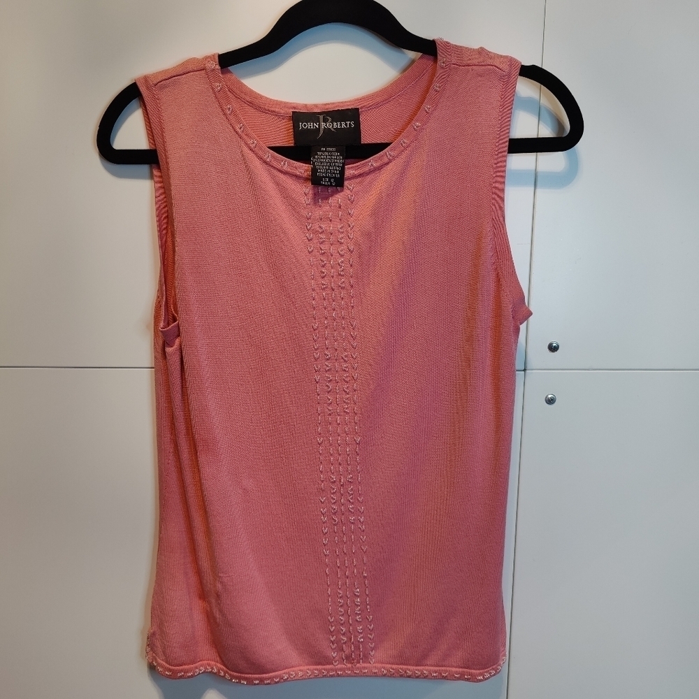 John Roberts Beaded Tank top - Picture 2 of 3